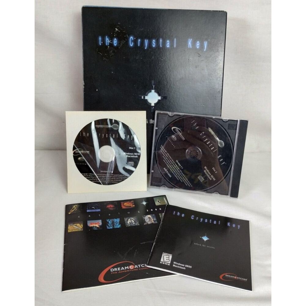 The Crystal Key Windows 98 / 95 PC  Game - cd-rom Complete